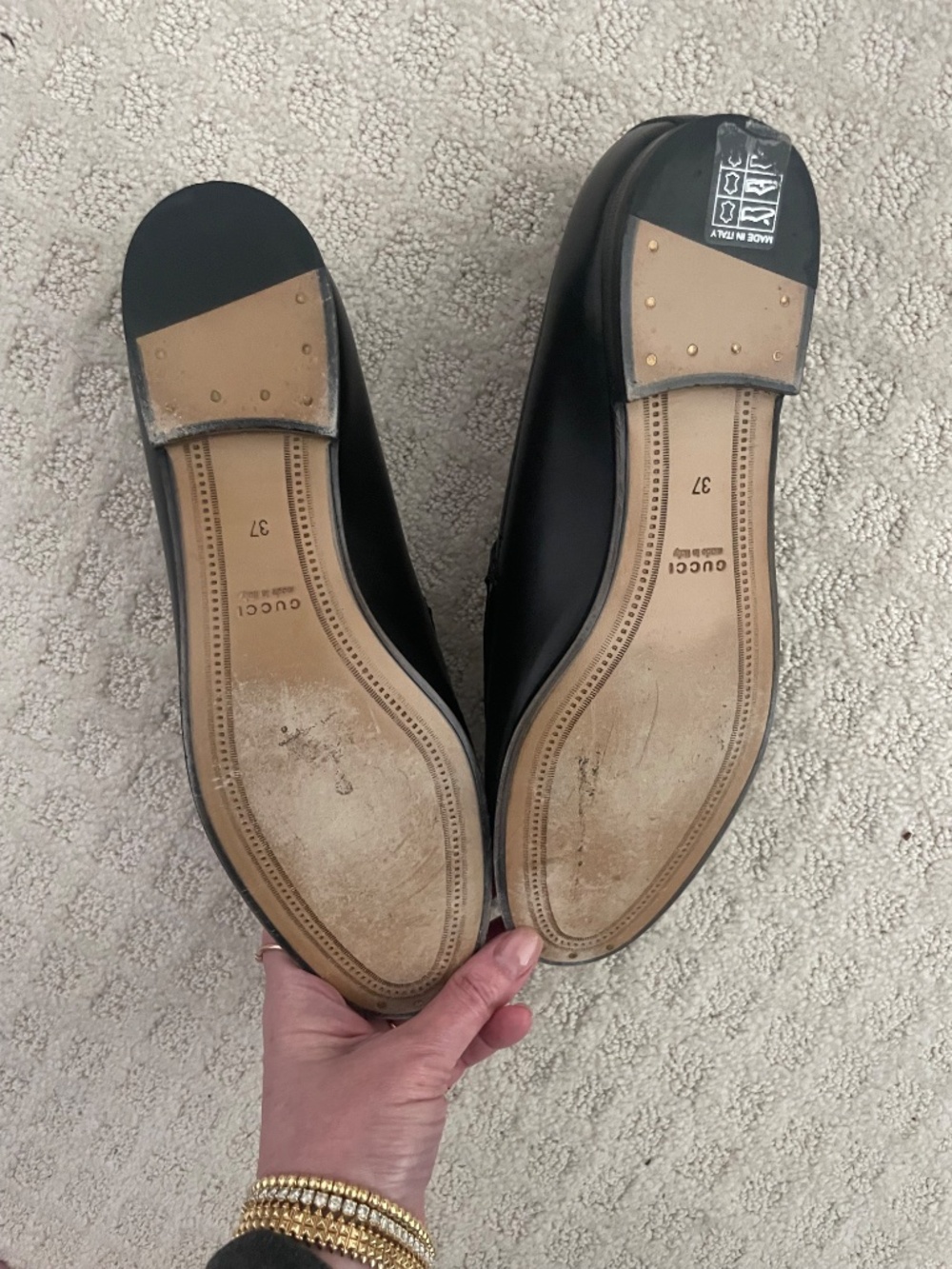 Gucci Jordaan loafers size 7 - Picture 3 of 6